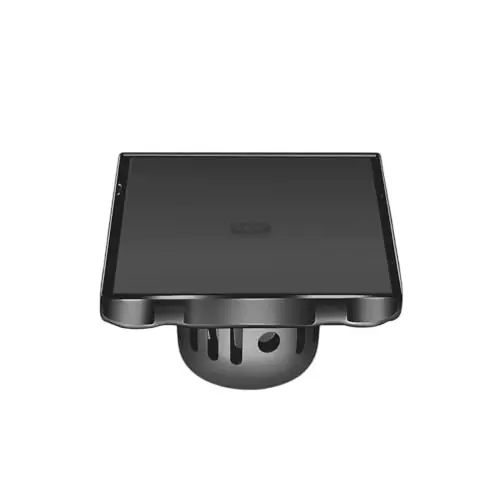 Sanjay Chilly Square Marble Floor Drainer with Cockroach Trap Black, ‎SCCT-STD-UB