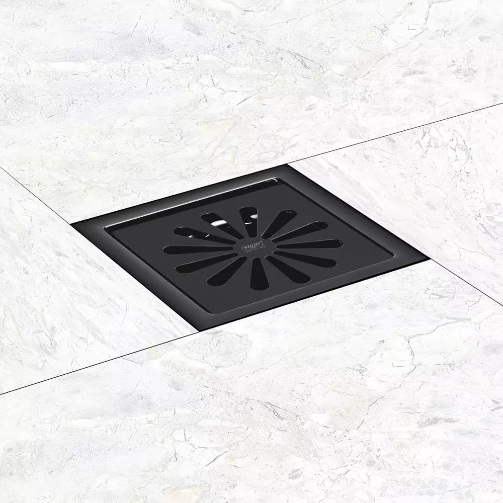 sanjay-chilly-square-ezee-floor-drainer-with-cockroach-trap-black-127-x-127-mm