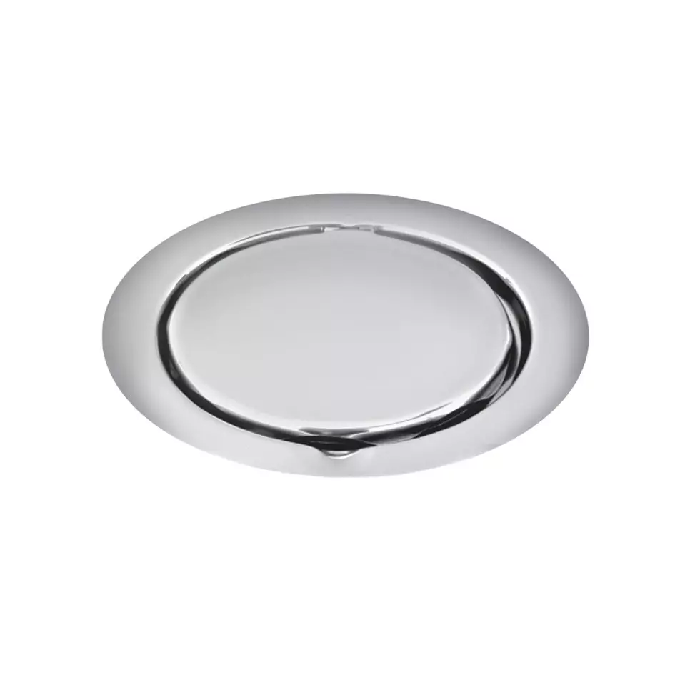 Sanjay Chilly Tof Round Lifestyle Floor Drainer Silver 138 mm, TOF-R-LS-138