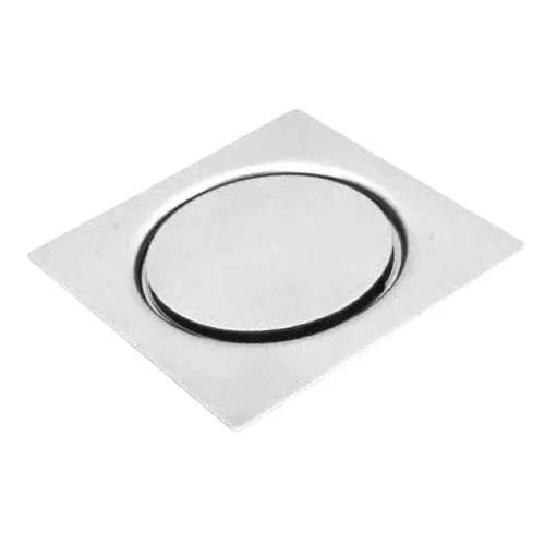 Vida Bath Linear Channel Drain SS 304 Stainless Steel 6 inch x 6 inch Size