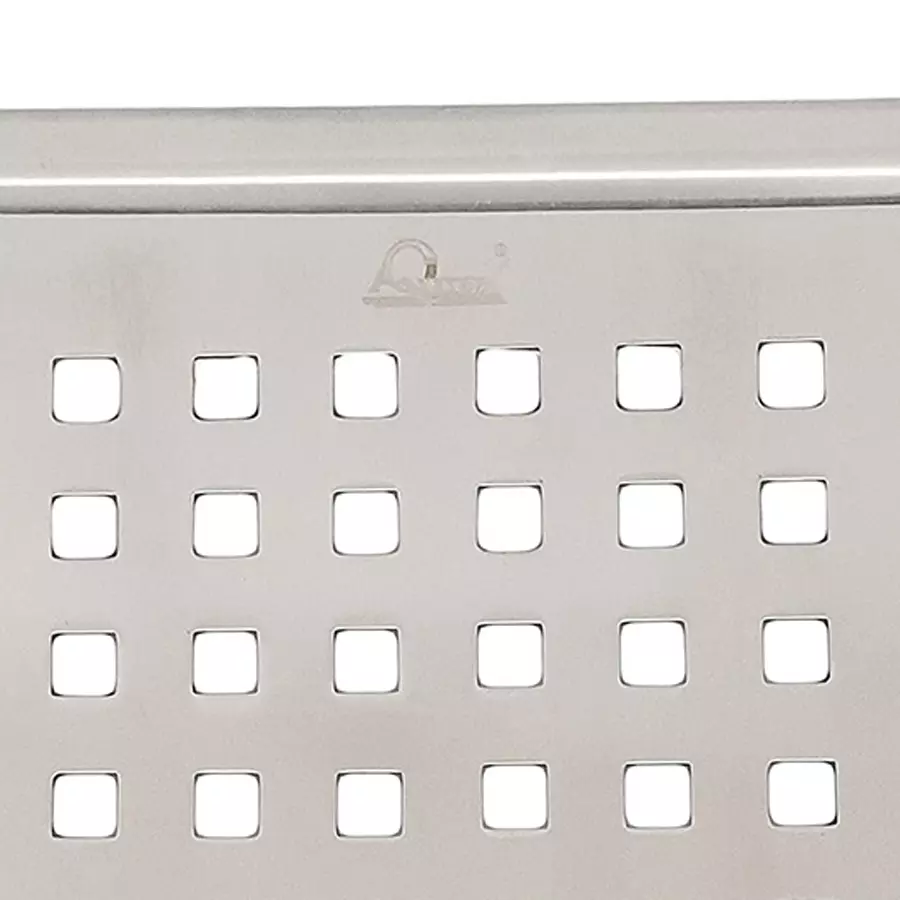 Aquieen 5x5 Inch Stainless Steel Silver with Cockroach Trap Matte Bathroom Floor Water Drain Grating