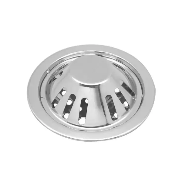 VIKING 125 mm Stainless Steel Polished Finish Silver Balcony Roof Drain without Hole, 45140