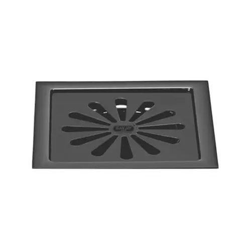 Sanjay Chilly Tof Square Ezee Floor Drainer Ultra Black, TOF-SE-UB