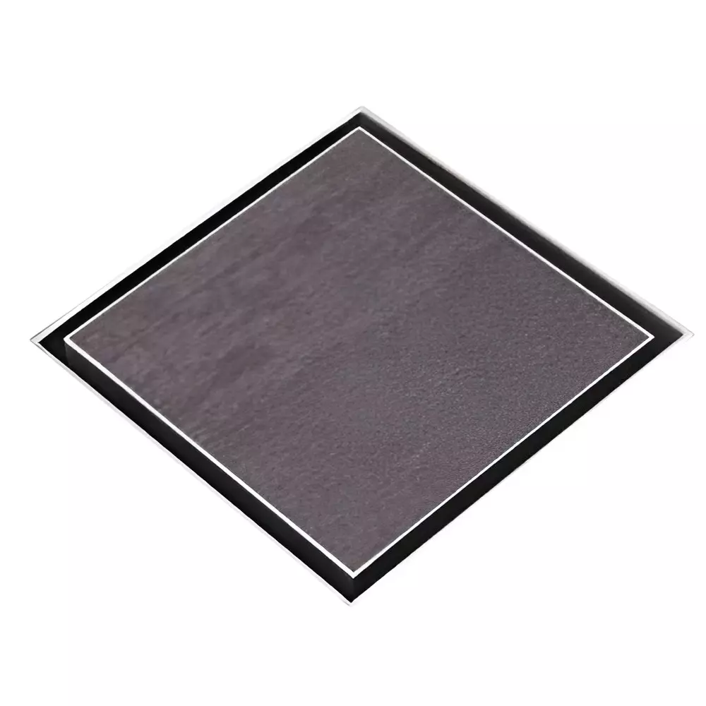 Aquai Floor Trap Drain with Tile Insert 150x150 mm Size Grey Stainless Steel, BH-2101