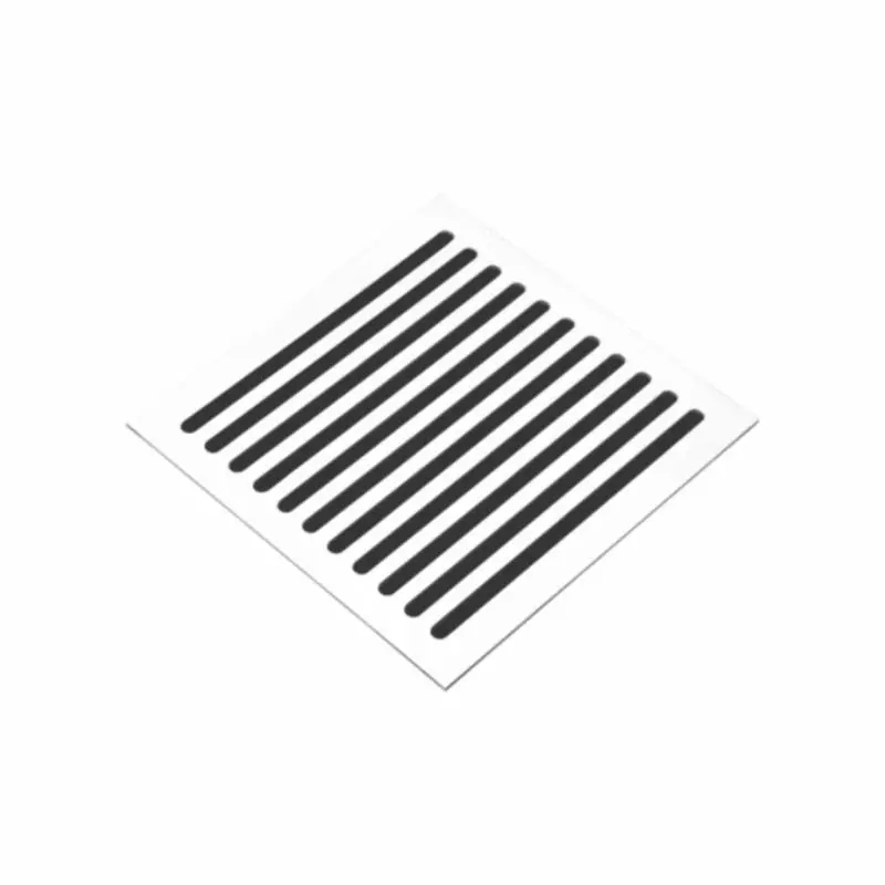 Aquai Heavy Floor Trap Drain Square Shape Line Design 125x125 mm Size Silver Stainless Steel, BH-2105C