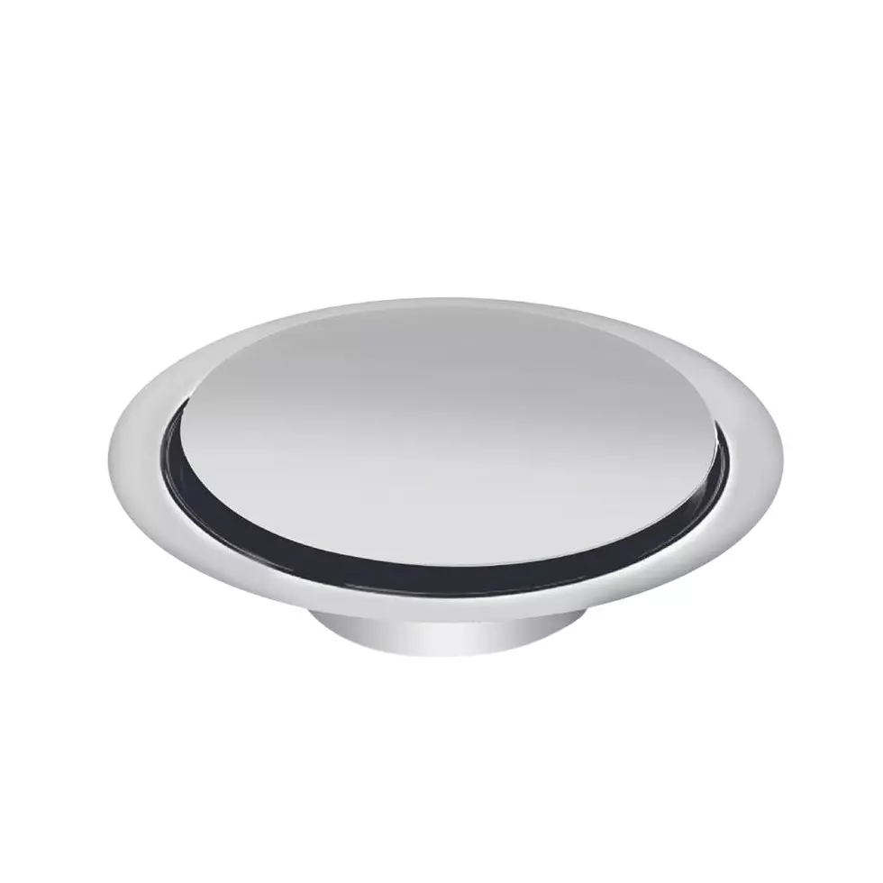 Sanjay Chilly Tof Round Floor Drainer Silver 127 mm, TOF-RPU-125