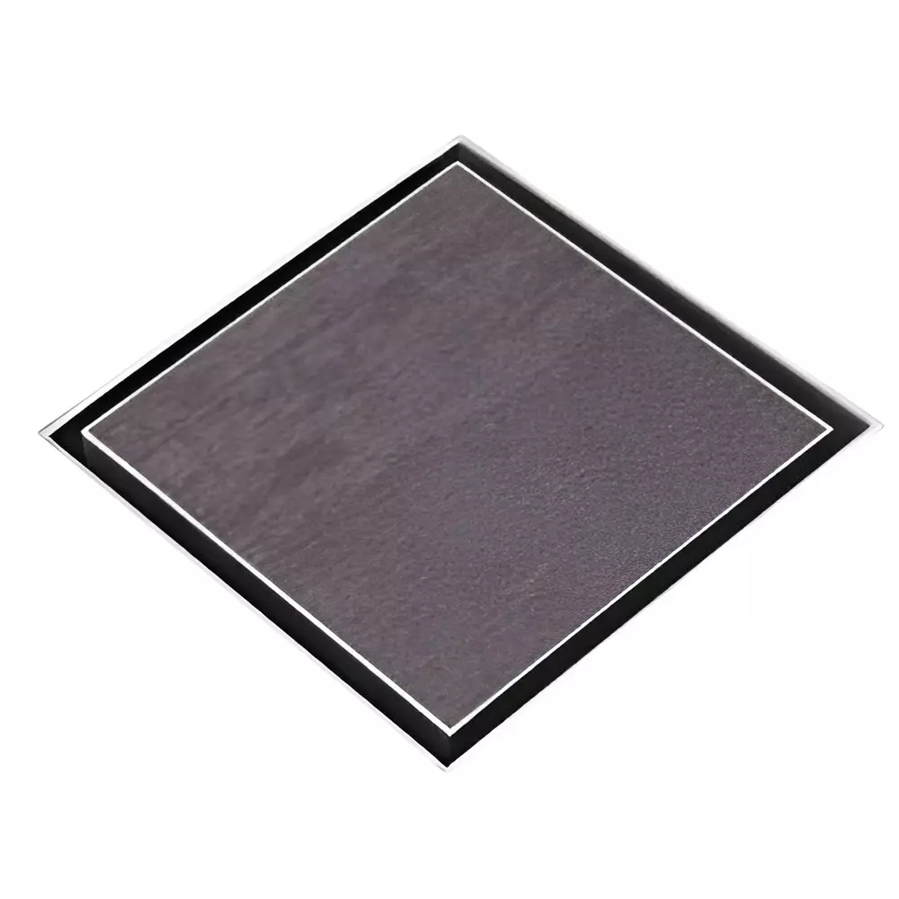 Aquai Floor Trap Drain with Tile Insert 125x125 mm Size Grey Stainless Steel, BH-2101-5