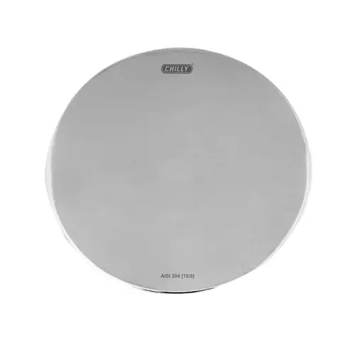 Chilly 150x150 mm Drainer/Jali Stainless Steel Glossy Finish Silver, IK-LSMHC-150