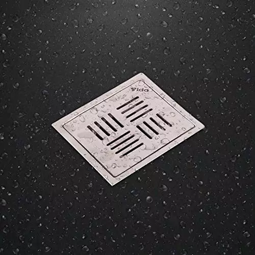 vida-bath-linear-floor-drain-with-anti-cockroach-trap-ss-304-stainless-steel-6-inch-x-6-inch-size-and-1016-mm-4-inch-outlet-size-pack-of-5