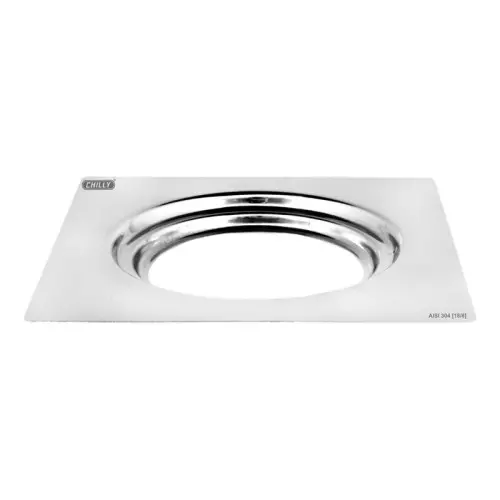 Chilly 153x153 mm Cockroach Trap Stainless Steel Glossy Finish Silver, CCT-SSDFC-153