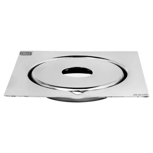 Chilly 140x140 mm Cockroach Trap Stainless Steel Matt Finish Silver, CCTL-SG-140