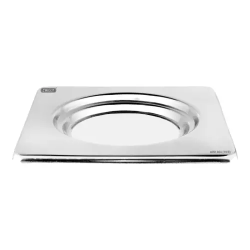 Chilly 156x156 mm Cockroach Trap Stainless Steel Glossy Finish Silver, CCT-SC-156