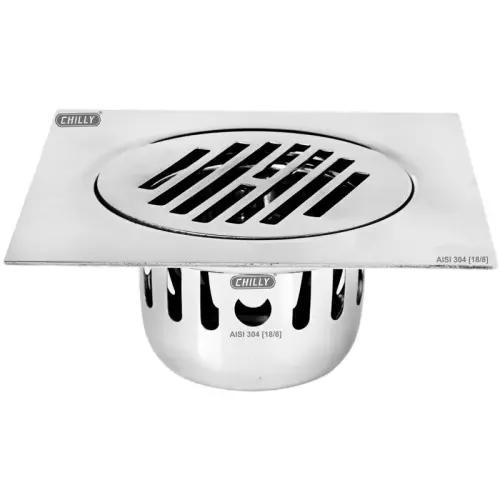 Chilly 150x150 mm Cockroach Trap Stainless Steel Glossy Finish Silver, CCTL-SMHCL-150