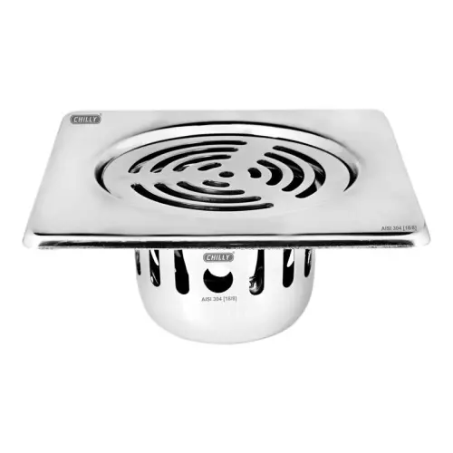 Chilly 156x156 mm Cockroach Trap Stainless Steel Glossy Finish Silver, CCT-SRD-156