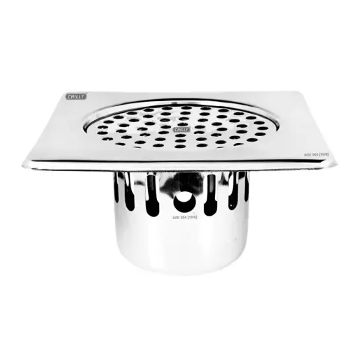 Chilly 203x203 mm Cockroach Trap Stainless Steel Glossy Finish Silver, CCT-S-203