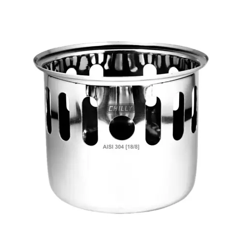 Chilly 203x203 mm Cockroach Trap Stainless Steel Glossy Finish Silver, CCT-S-203