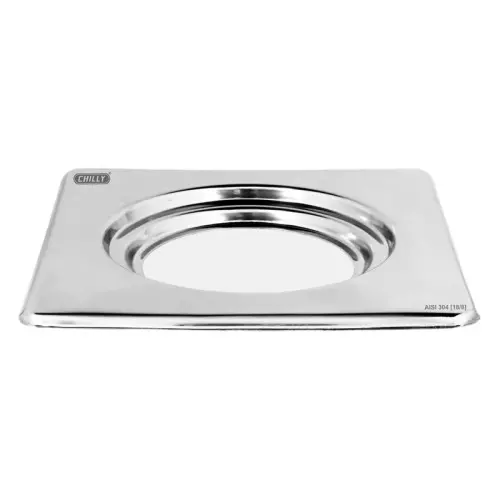 Chilly 203x203 mm Cockroach Trap Stainless Steel Glossy Finish Silver, CCT-S-203