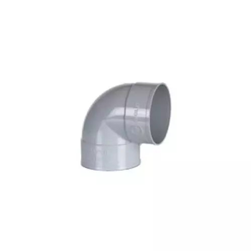 APL Apollo 110 mm (4 Inch) SWR Agro Fitting Elbow Regular, PMN030204