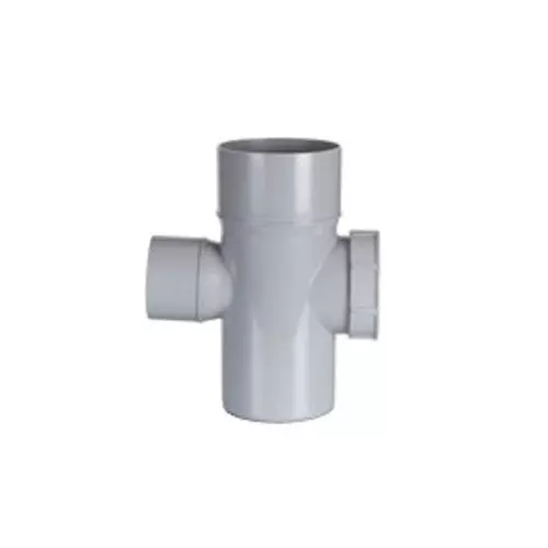 APL Apollo 160x110 mm (6-1/2x4 Inch) SWR Self fit Reducer Tee with Door, PMN03710604