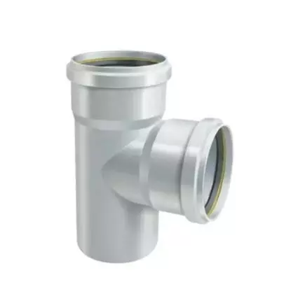 Buy APL Apollo 75 mm PVC SWR Single Tee Ring Fit PMNN03422V from Industrybuying.com