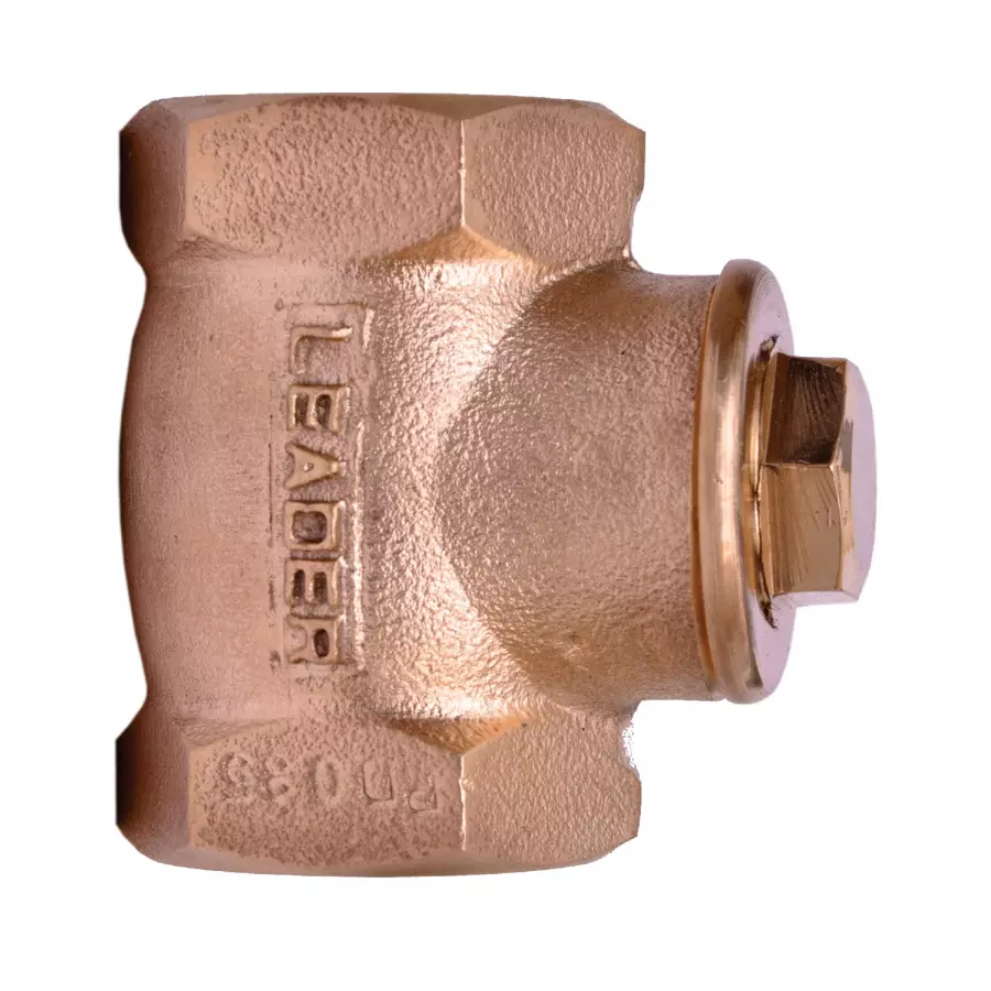 Leader 1-1/2 Inch,40 mm Gun Metal Horizontal Lift Check Valve IS 021