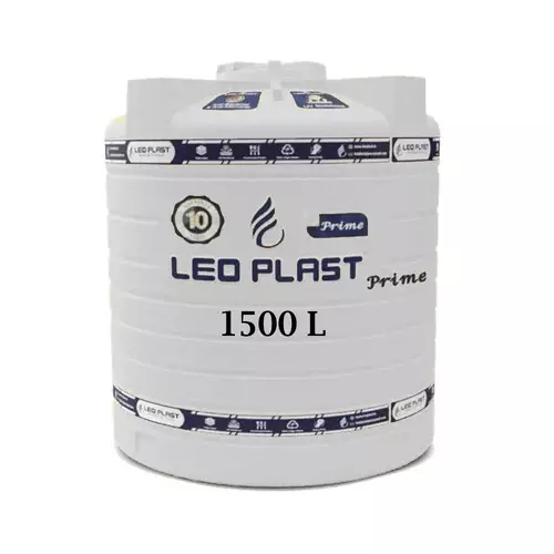 LEO PLAST ROTO Moulded Water Tank HDPE White