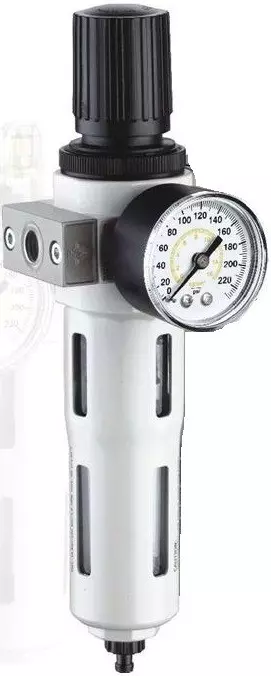 Tirupati 6.35 mm (1/4 inch) Filter Regulator with Guard and Gauge FR 02
