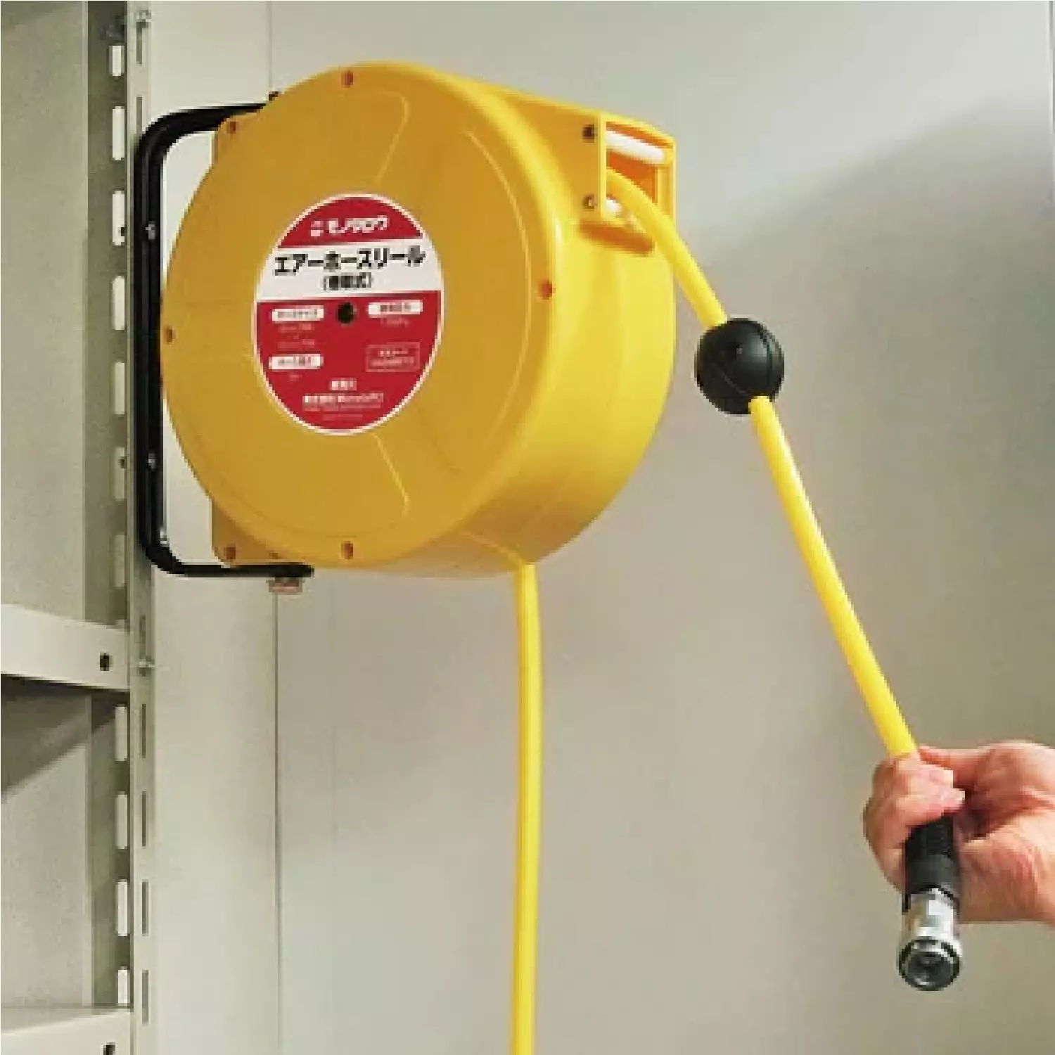 monotaro-10-mtr-10-mm-x-65-mm-air-hose-reel-rewind