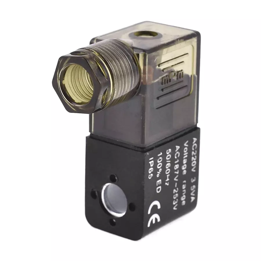 Buy Generic 12V DC Solenoid Coil Valve Black Online In India At Best Prices