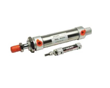 AKARI Bore 40 mm x Stroke 50 mm MS Series Magnetic SS Round Cylinder