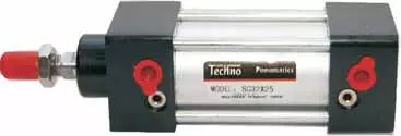 TECHNO Bore 40 mm x Stroke 160 mm SC Series Double Acting Non Magnetic Cylinder