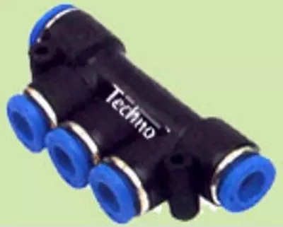 Techno PKD Series Unequal Male Reducer Triple Branch 8-6-1/8 inch