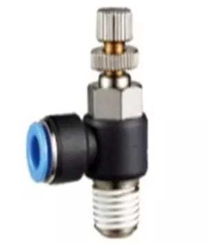 Aerotac 12 mm Flow Control Valve with Male Thread NSE-M2
