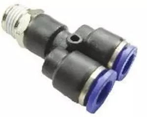 Akari 12.7 mm (1/2 Inch) Y Connector with Male Thread 12-04 (Pack of 10)
