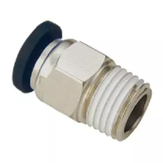 JELPC M6 Straight Connector with Male Thread 4xM6