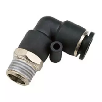 JELPC 1/8 Inch Elbow Connector with Male Thread 6x1/8