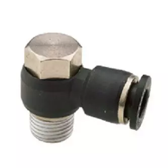 JELPC M6 Banjo Elbow Connector with Male Thread 4xM6