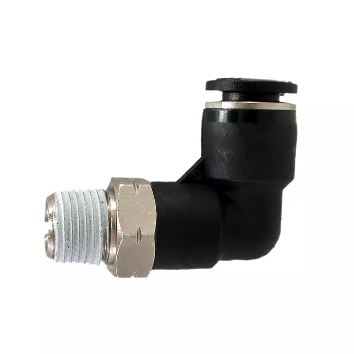 TECHNO GPL 6-02 G Thread Brass Fitting with Black Cap