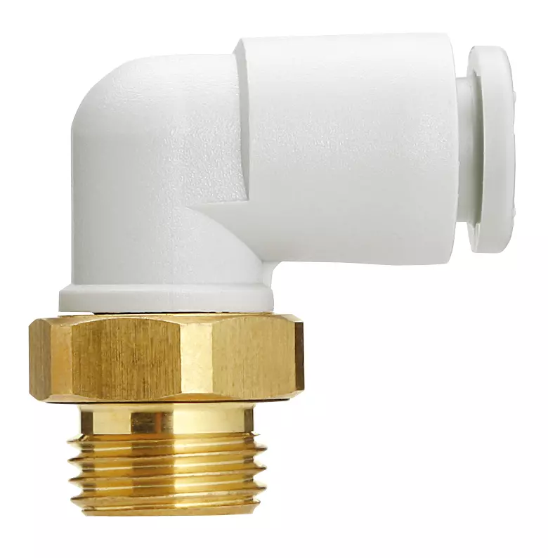SMC 8 mm Brass Male Elbow KQ2L08-U03A