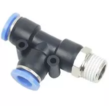 VAK 1/8 Inch Male Run Tee (BSP) PST 4-01