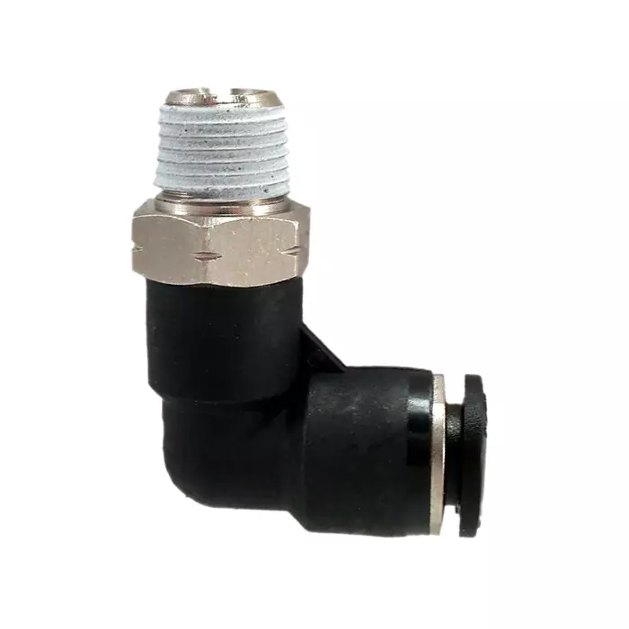 TECHNO GPL 10-04 G Thread Brass Fitting with Black Cap