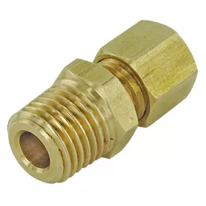 VAK 9.50 mm (3/8 inch) Brass Male Connector For Pu Coiled Hoses SM 12-03