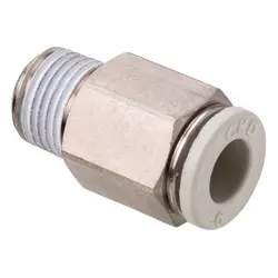 CKD GWS6-6 6 mm x 1/8 Inch Straight Air Fitting (Set of 10)