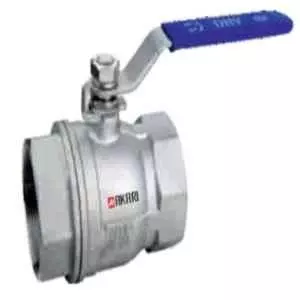 Akari 2 Inch, 50 mm Stainless Steel 304 Ball Valve With Mounting Pad SS-2MP-BV-2"