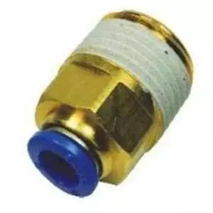AKARI 12-04 KR-PC Male Connector 12 mm Outer Dia.1/2 inch Thread Size