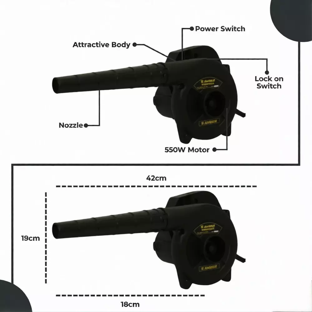 amber-550-w-electric-air-blower-11000-rpm-no-load-speed-and-32-mmin-air-flow-rate-unb-88
