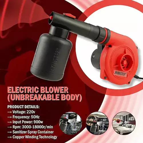 Jakmister 900W 18000rpm 3 in 1 Dust Cleaner Air Blower Machine