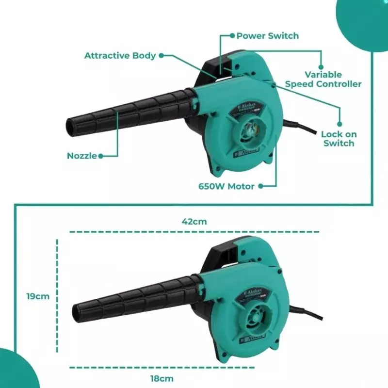 akshar-650-w-electric-air-blower-11000-rpm-no-load-speed-and-32-mmin-air-flow-rate-ai-40hgv