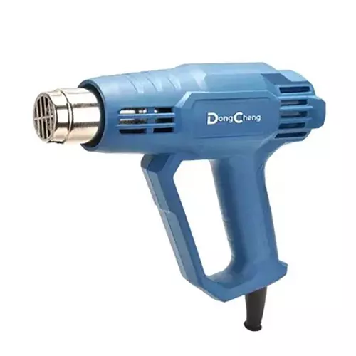 Dongcheng 2000 W Electric Heat Gun 300-500 LPM Air Flow and 50°C to 600°C Three Mode Adjustable Working Temperature, DQB05-2000