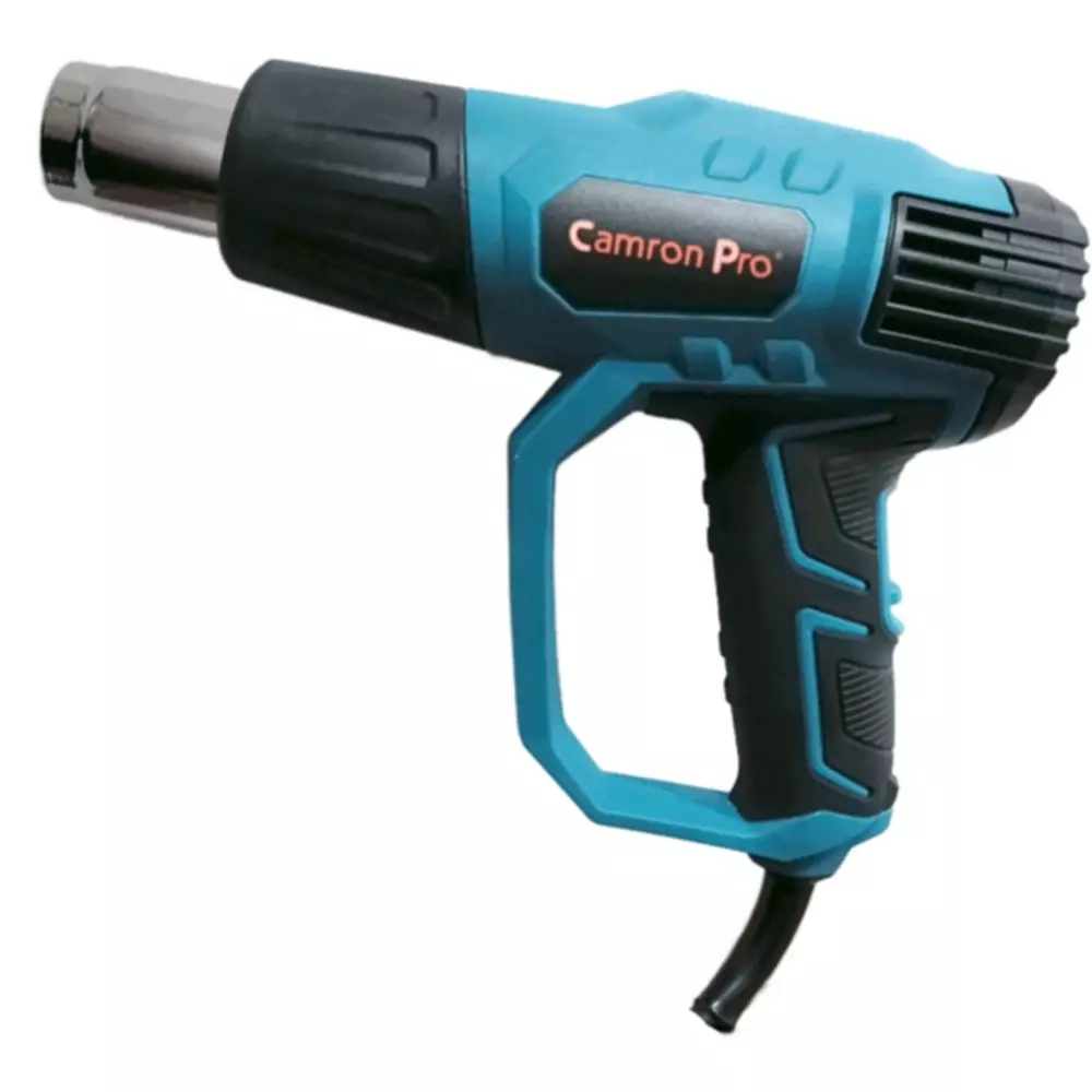 Camron Pro 2000 W Heat Gun 300/500 L/Min Air Flow 350 / 550 ºC Temperature, CP-HG-2000B